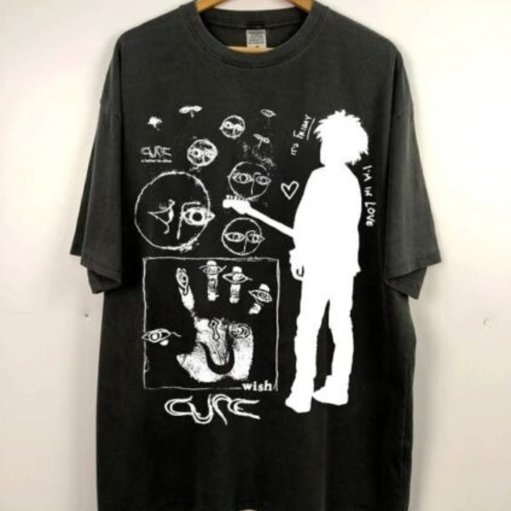 The Cure Tee The Cure Music Shirt Concert Tour Shirt